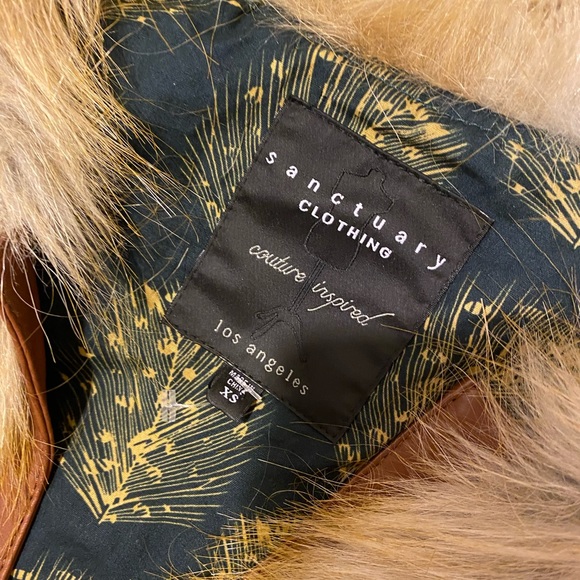 Sanctuary Clothing Couture Inspired Faux Fur Vest XS - Picture 3 of 9